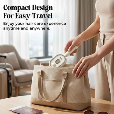 ASW Electric Spray Retractable Air Cushion Comb L1 – 3-in-1 Rechargeable Mist Hair Brush with Self-Cleaning Bristles, Anti-Static Detangling & Scalp Massage for All Hair Types