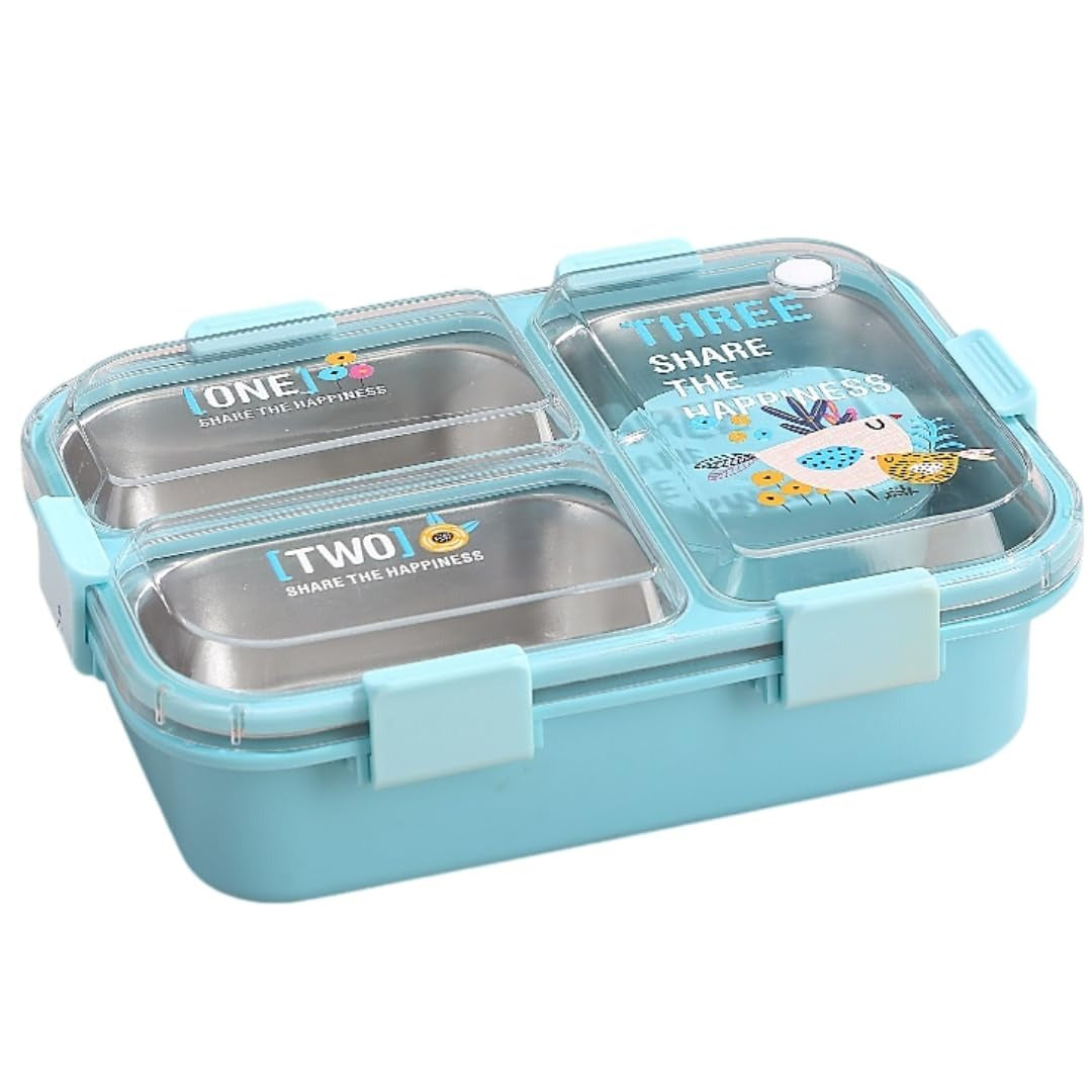 Kids Lunch Box with 3 Compartments