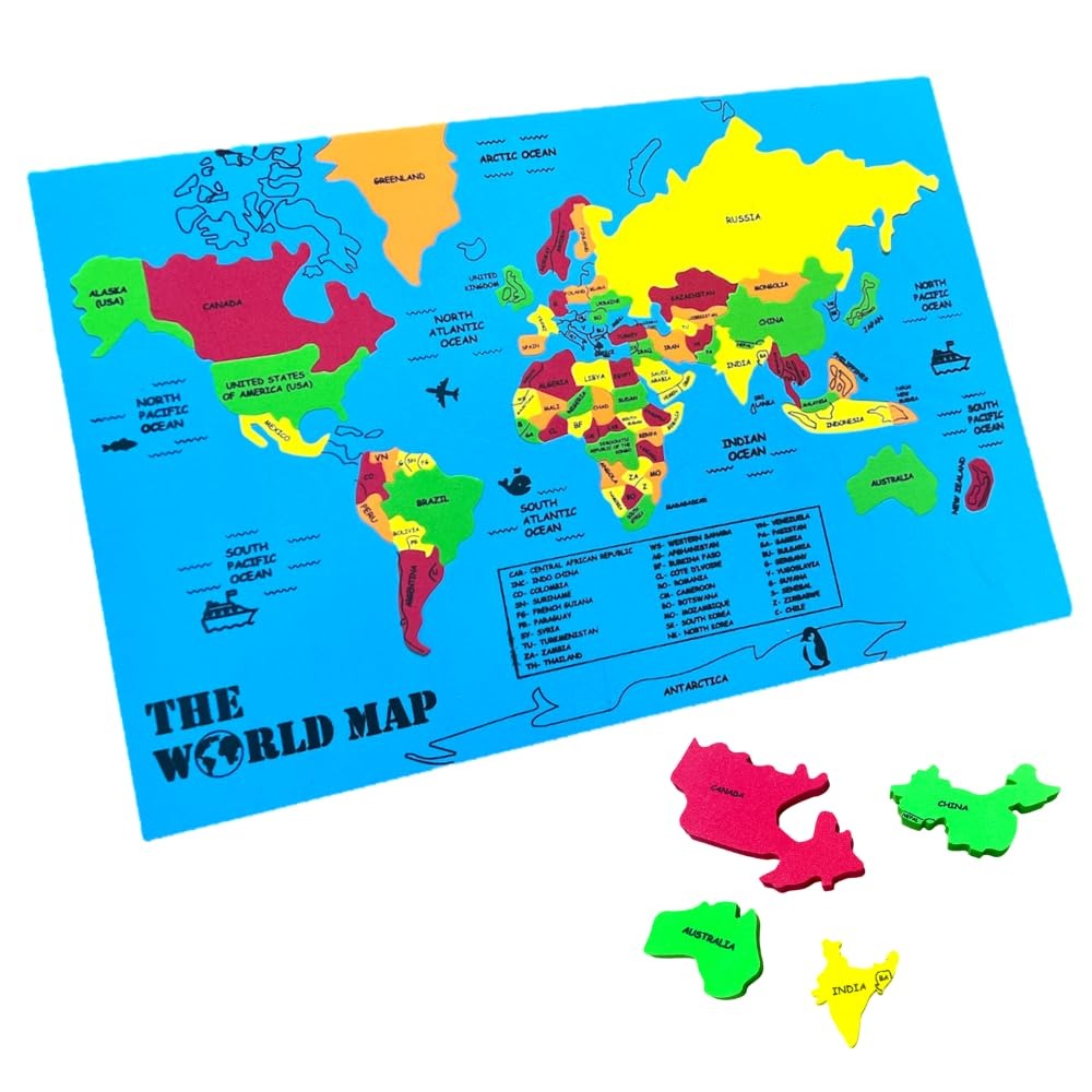 World Map Puzzle