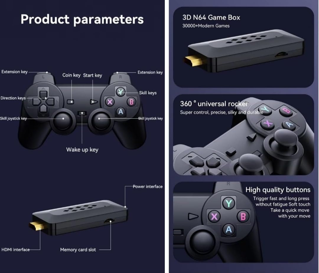 Gamestick Controller Gamepad