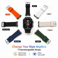 Watch Ultra 3 Max – Bluetooth Calling Smartwatch with 7 Strap Combo, Fitness Tracker, Heart Rate & SpO₂ Monitor for Men & Women