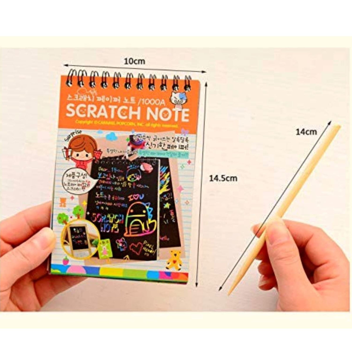 Rainbow Scratch Art Book