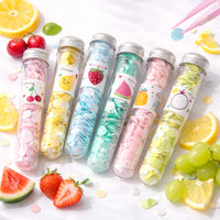 Paper Soap Sheets for Travel – Portable Hand Wash Strips with Instant Lather, Pocket-Size Flower Tube for Kids & Adults