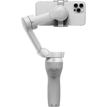 DJ I Mobile SE Intelligent Gimbal 3-Axis Smartphone Gimbal Stabilizer – Foldable Vlogging Gimbal with Magnetic Quick-Release, Subject Tracking & Portrait Mode