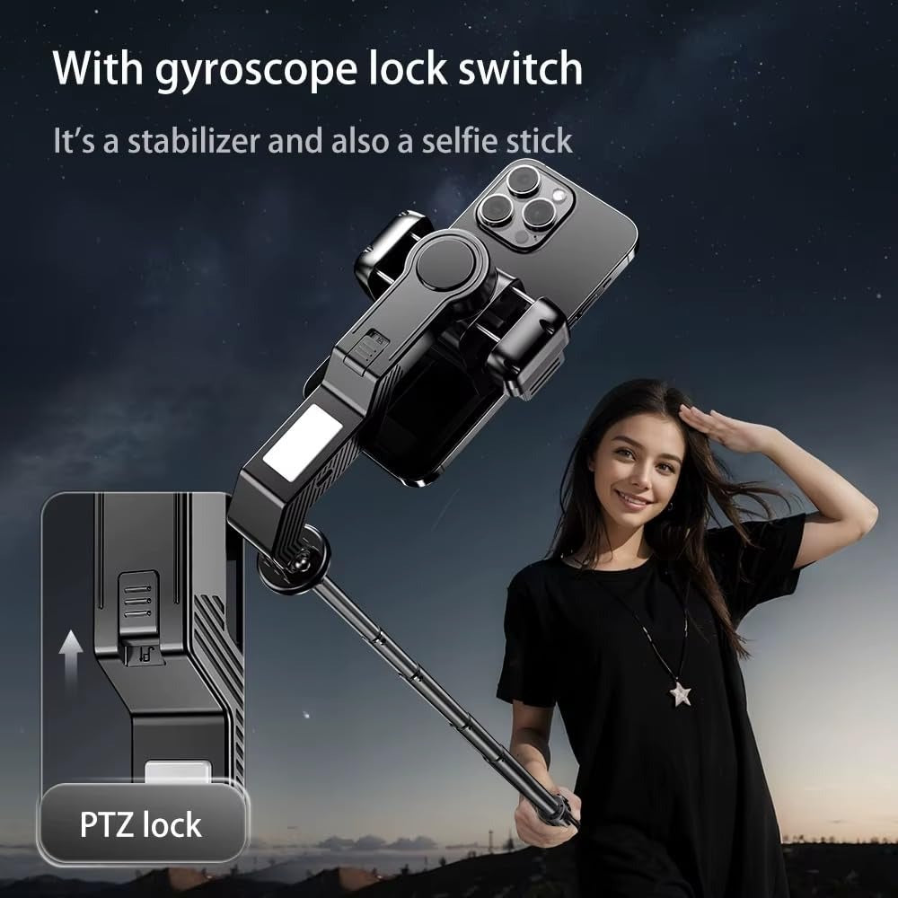 Selfie Stick Tripod with Gimbal