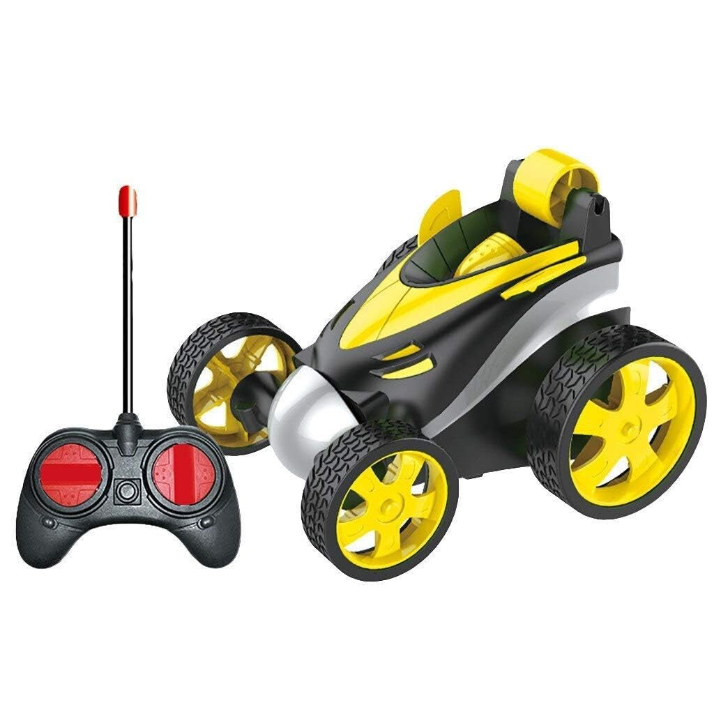 360° Rotating & Rolling RC Stunt Car – Spin, Flip & Upright Stunt Toy with Demo Functions for Kids