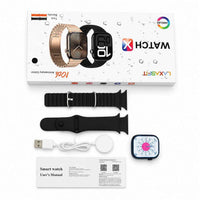 Laxasfit Watch Ultra – 2.3 Inch HD AMOLED Bluetooth Calling Smartwatch Combo with Multiple Straps, Heart Rate, Step & Sleep Tracking for Android & iOS