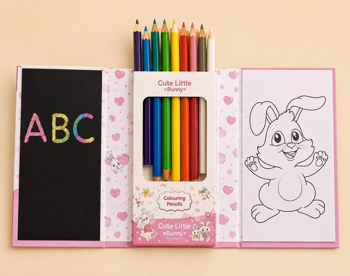 Colouring Book Art Kit
