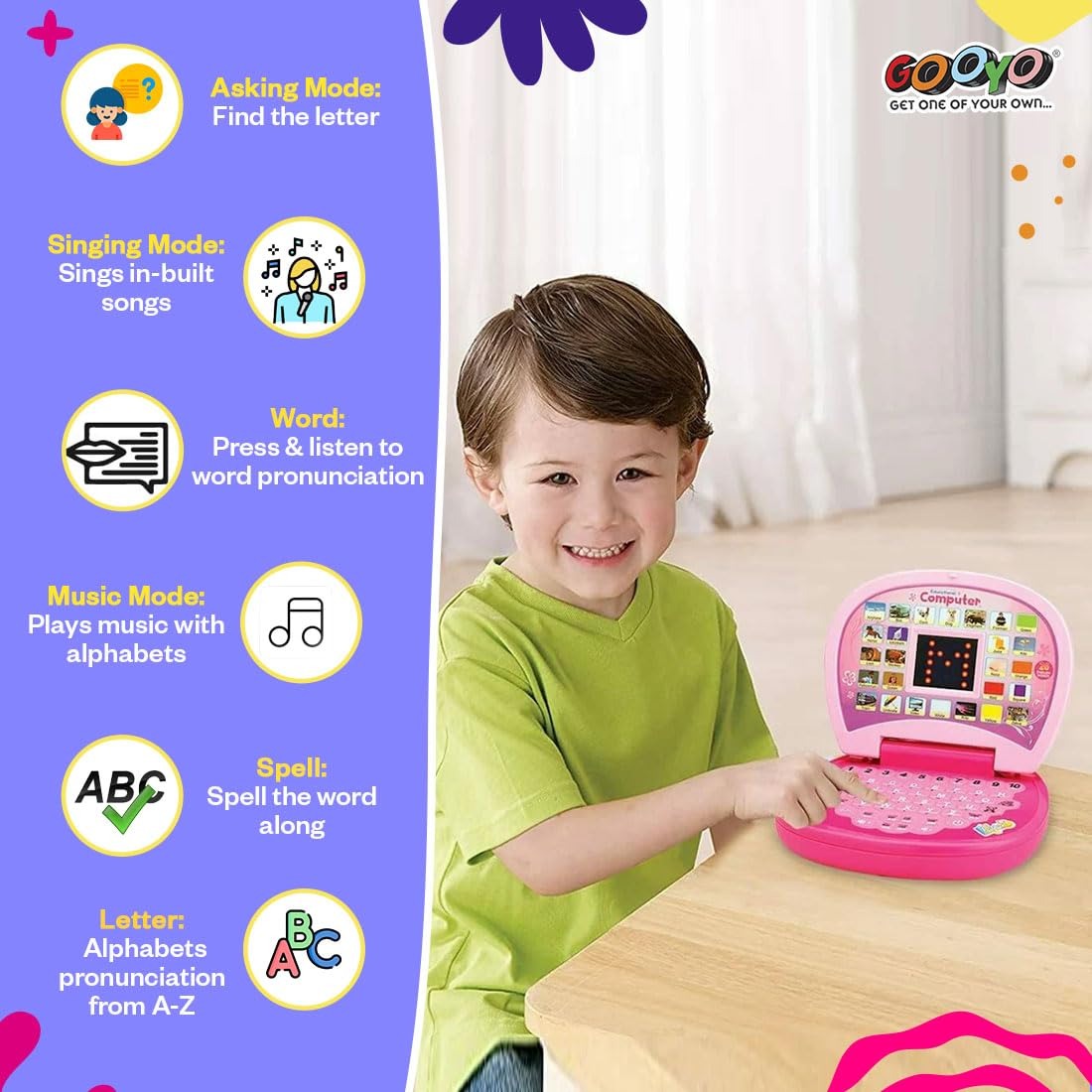 Kids Learning Laptop Toy
