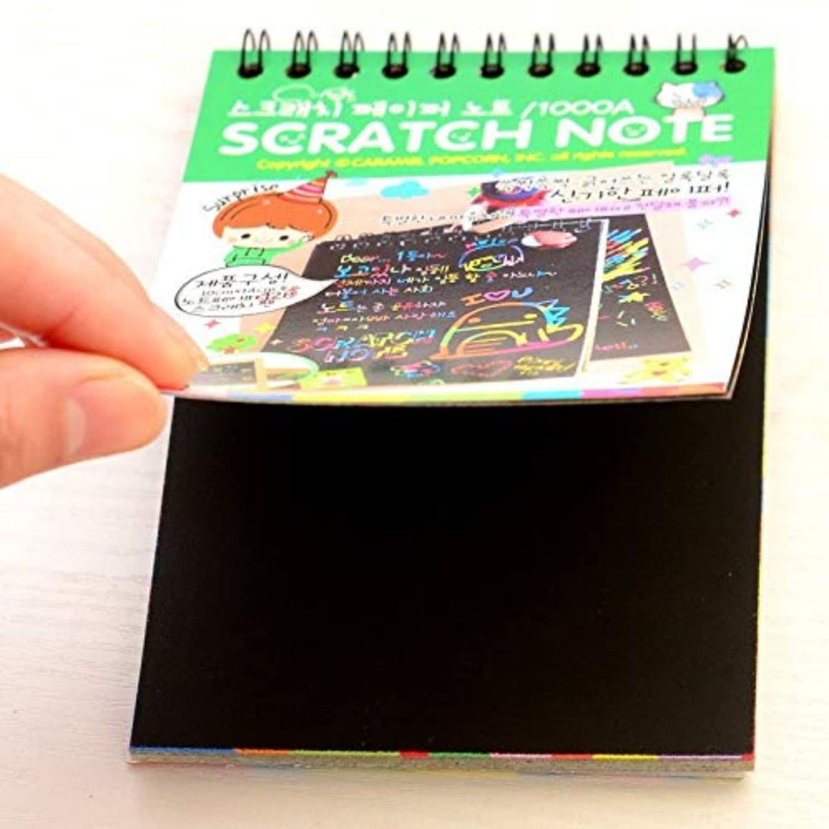 Rainbow Scratch Art Book
