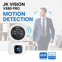 Dual Lens Indoor CCTV Camera