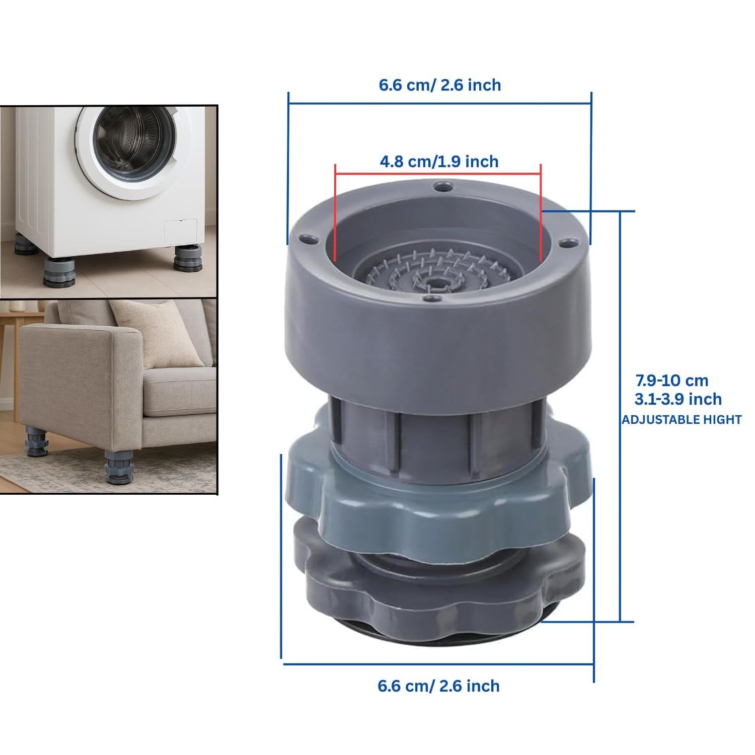 Anti-Vibration Appliance Pads