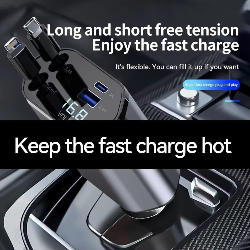 Retractable Car Charger