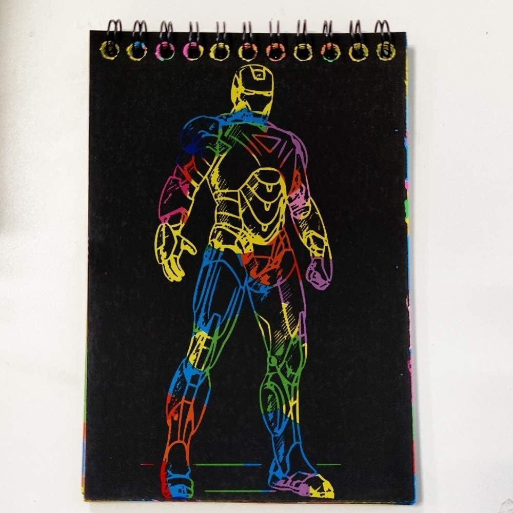 Rainbow Scratch Art Book