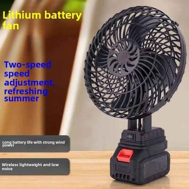 Lithium Electric Fan 21V Rechargeable Portable Table Fan
