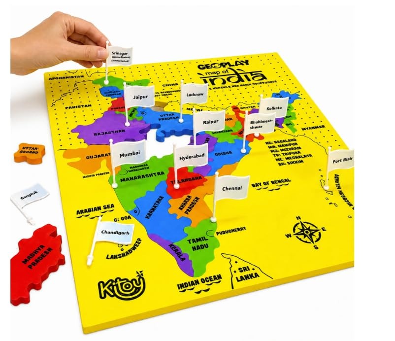Map Of India Puzzle