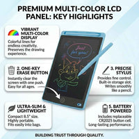 8.5 Inch LCD Writing Tablet for Kids