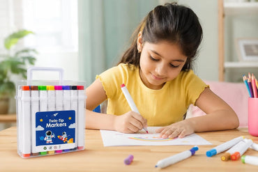 Dual Tip Marker Pens Set of 48