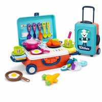 Kids Pretend Play Kitchen Set 16-Piece