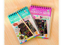 Rainbow Scratch Art Book