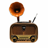 Vintage Style FM Radio Bluetooth Speaker