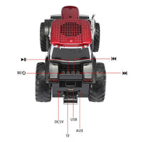 Wester Music Car Speaker WS-560 – Bluetooth 5.4 Replica Car Speaker with LED Display, FM, TWS & Mic