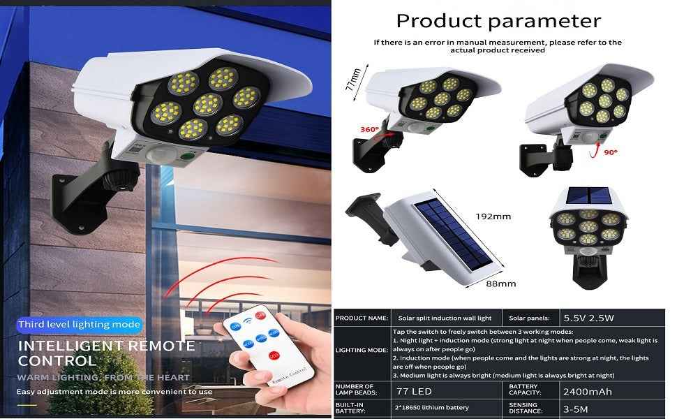 Solar Security Light