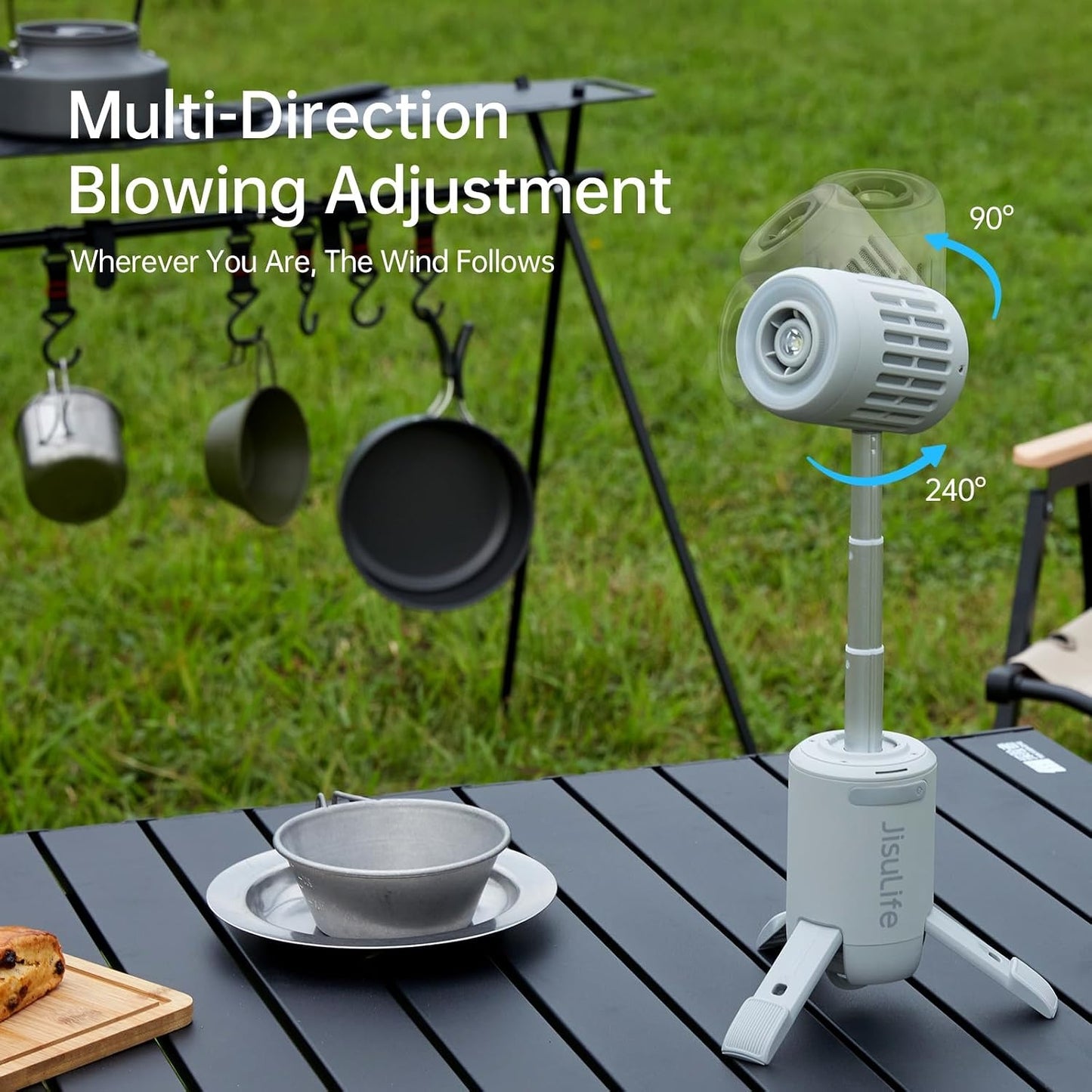 Outdoor Fan Ultra1 10-Speed Rechargeable