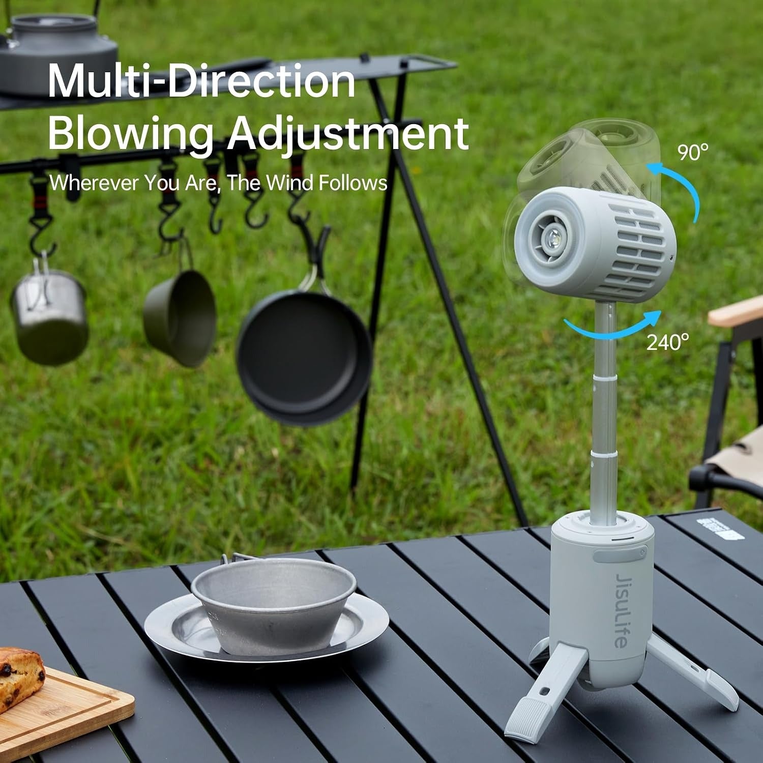 Outdoor Fan Ultra1 10-Speed Rechargeable