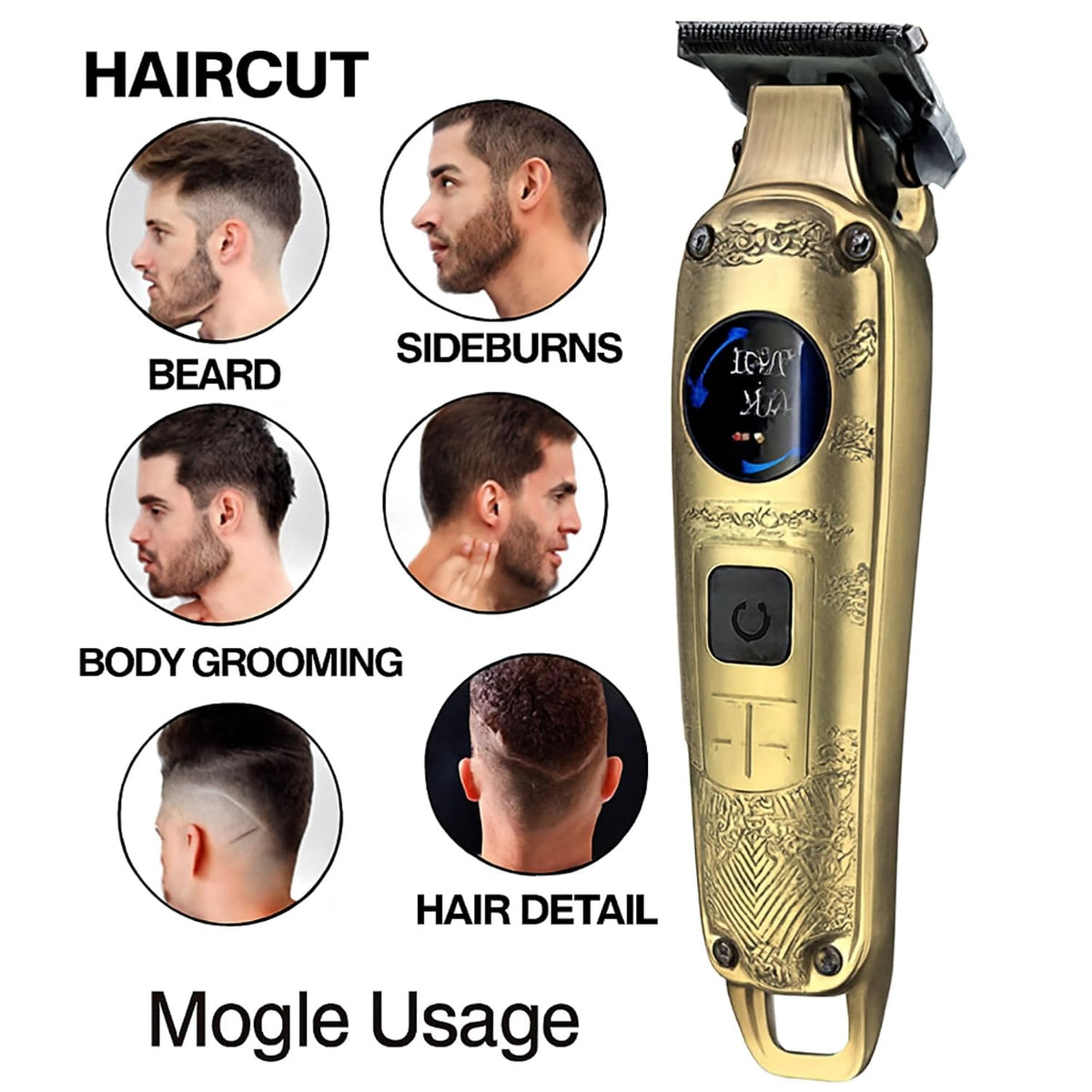 Cordless Hair Trimmer GM-8096