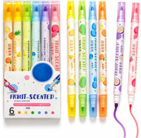 6 Pcs Double Head Marker Pens