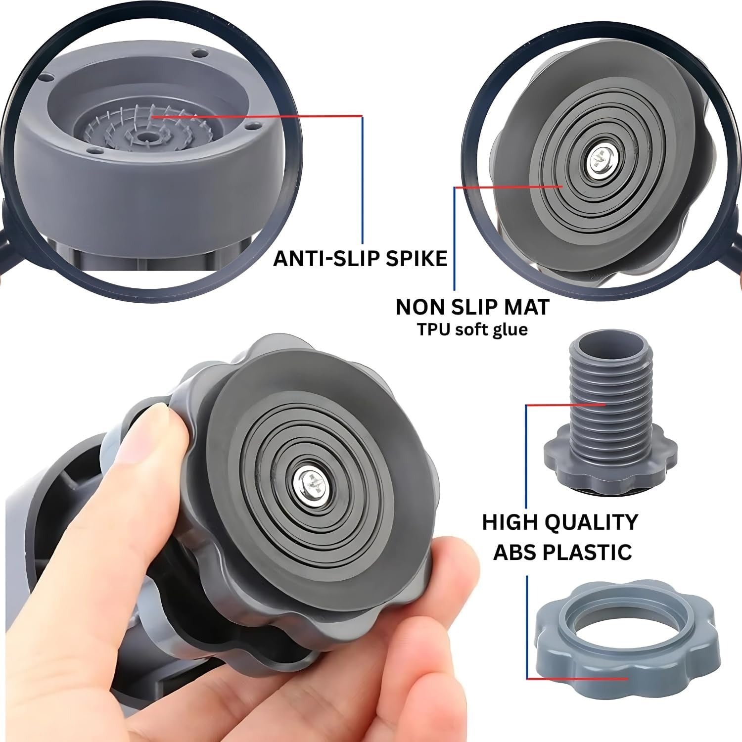Anti-Vibration Appliance Pads