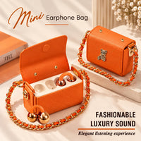 Q69 True Wireless Stereo Earphones with Mini Bag, With charging Cable