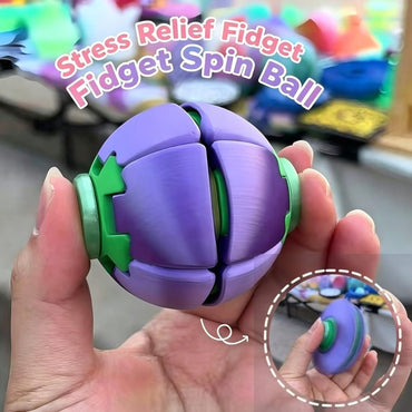 Press Spin Top Balls For Kids