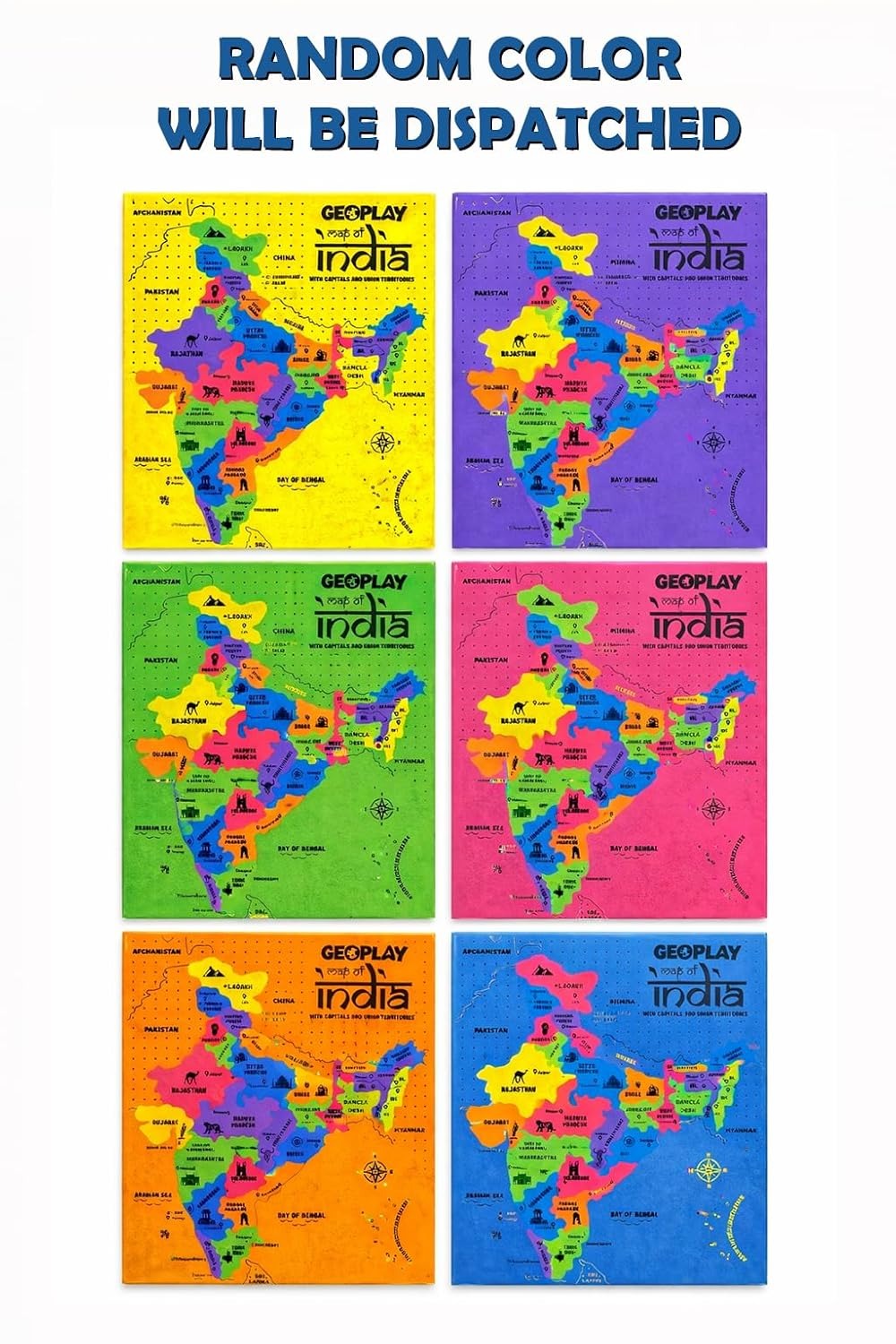 India Map Puzzle