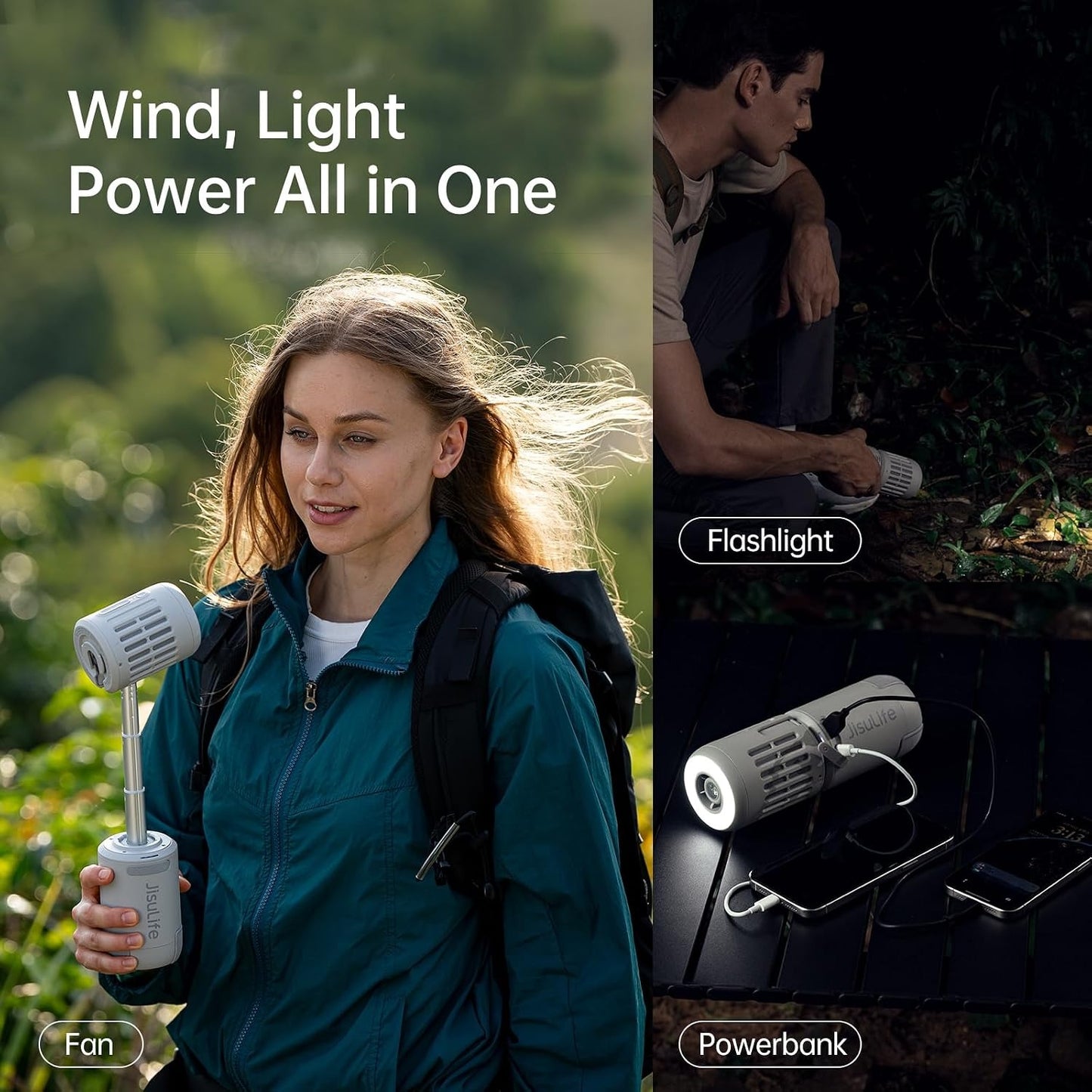 Outdoor Fan Ultra1 10-Speed Rechargeable