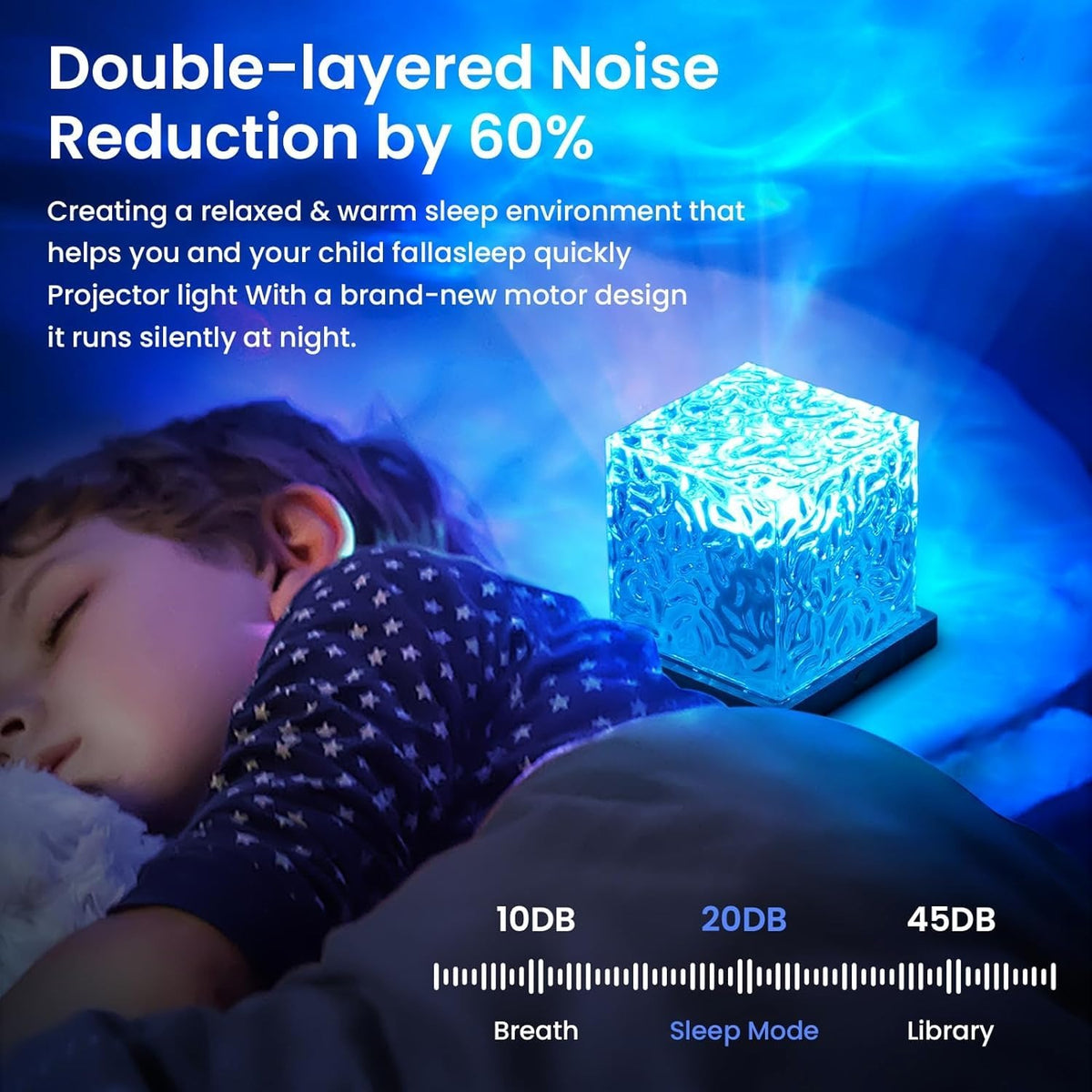 Ocean Wave Projector Night Lamp