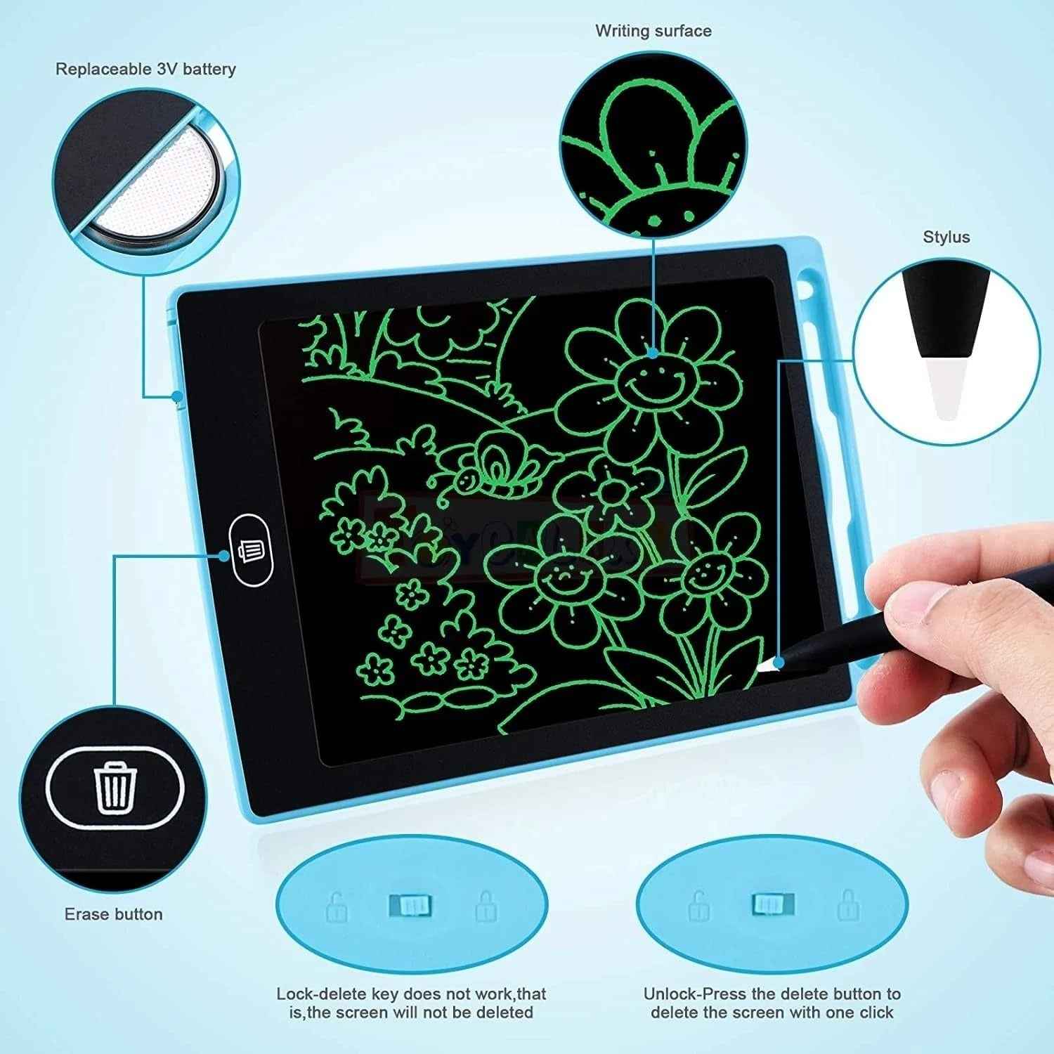 8.5 Inch LCD Writing Tablet for Kids
