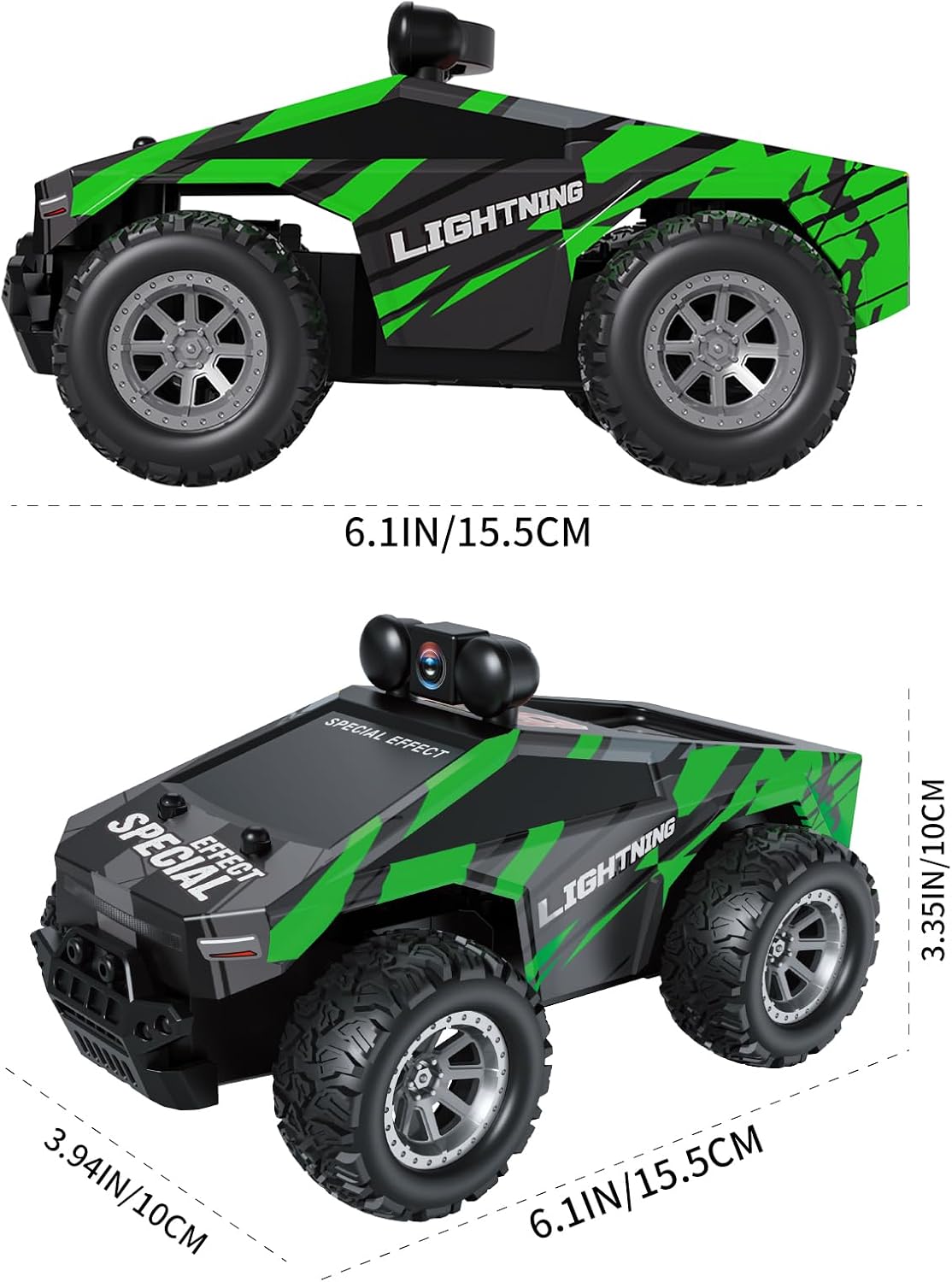Camera RC Racing Truck