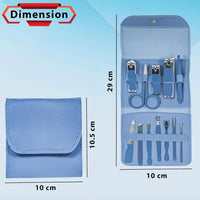 12-Piece Stainless Steel Manicure & Pedicure Kit