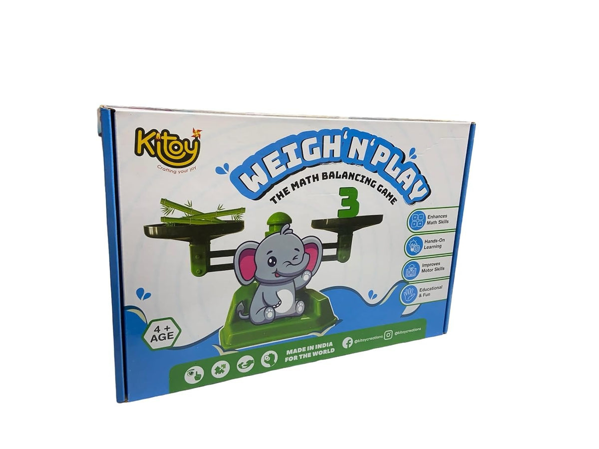 Elephant Math Balancing Game