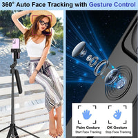 Y100 TK Gimbal 360 Degree Auto Face Tracking Tripod