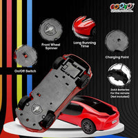 Remote Control 3D Sports Car – Rechargeable RC Racing Car with Flashing Lights for Kids 3–12