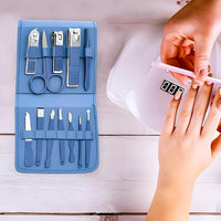 12-Piece Stainless Steel Manicure & Pedicure Kit