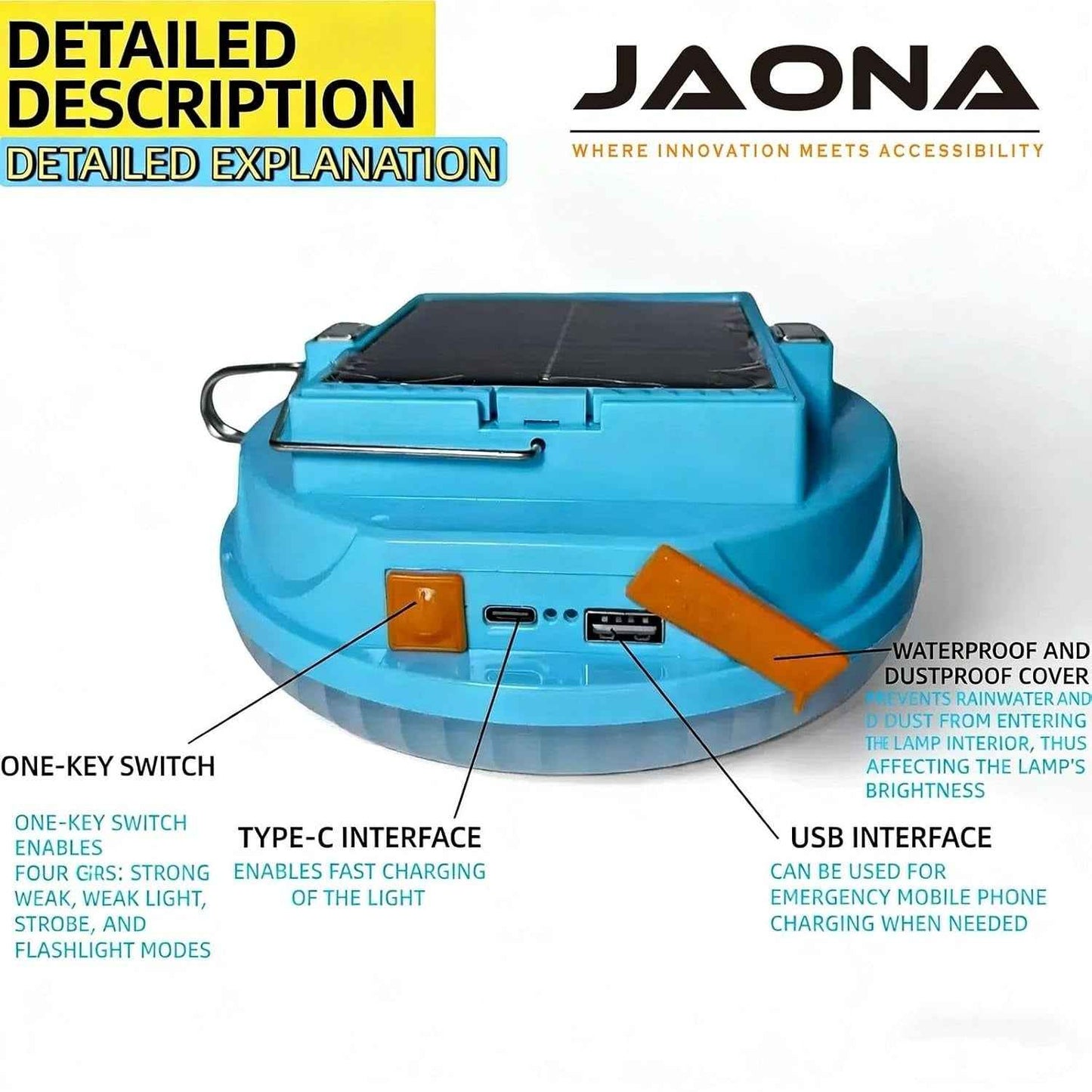 Solar Camping Light
