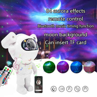 Astronaut Space Projector Lamp with Bluetooth Speaker
