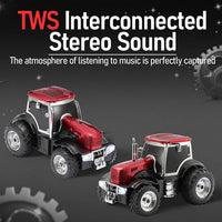 Wester Music Car Speaker WS-560 – Bluetooth 5.4 Replica Car Speaker with LED Display, FM, TWS & Mic