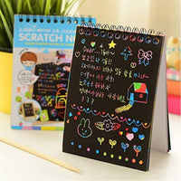 Rainbow Scratch Art Book