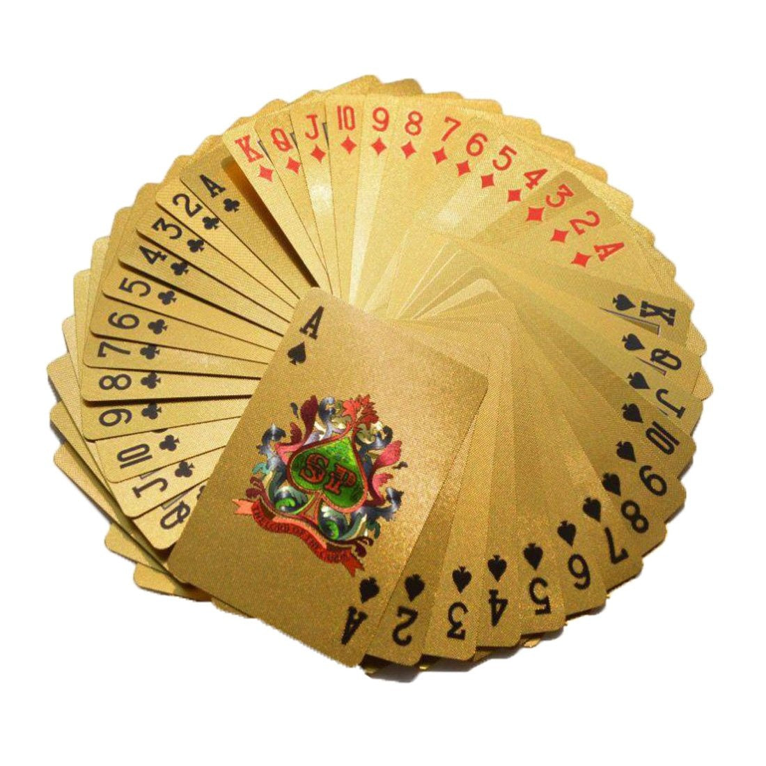 Gold Plated Playing Cards