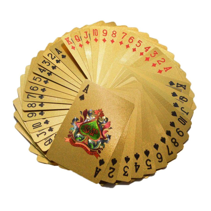 Gold Plated Playing Cards